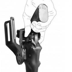 Holster Vegatek Short VKS8 pour PAMAS / MAS-G1 Noir Gaucher