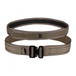 Ceinturon Duo Cobra en Nylon Beige L/XL