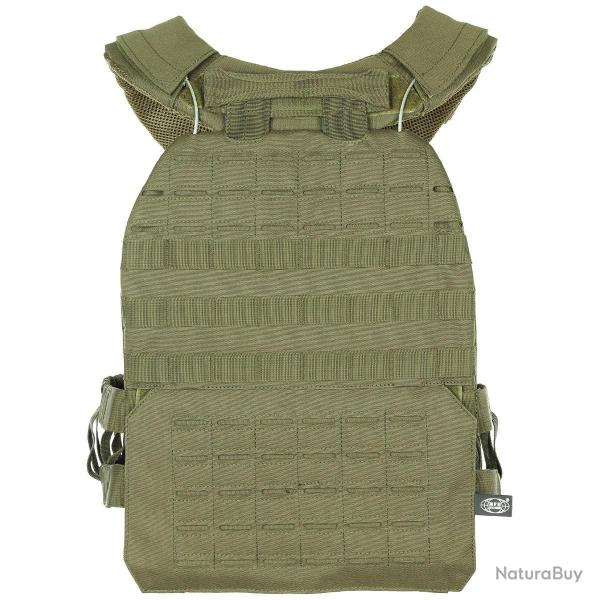 Gilet Tactique Laser Molle MFH Vert