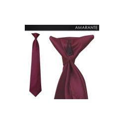 Cravate à clip Rouge