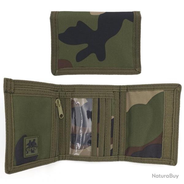 Portefeuille uni militaire Cam CE