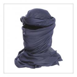 Chèche militaire en Coton Bleu Marine