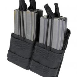 Porte chargeur Double x2 pour AR/M4 Noir