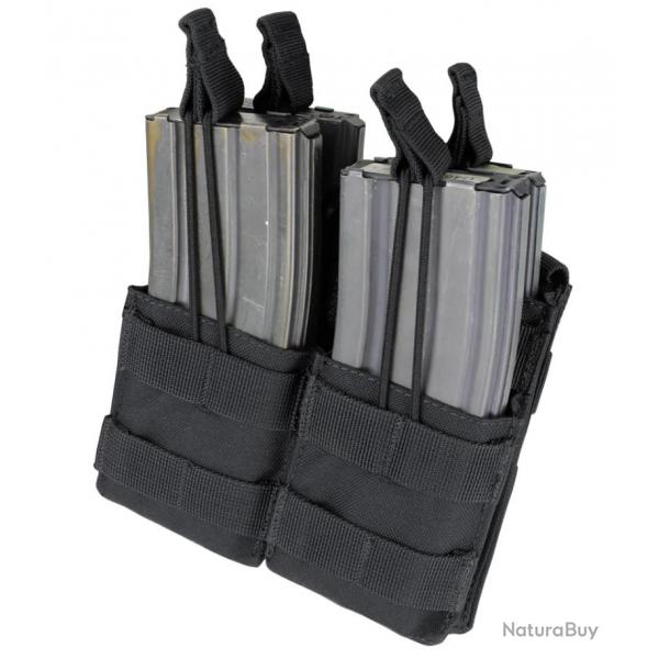 Porte chargeur Double x2 pour AR/M4 Noir