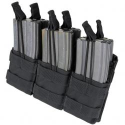 Porte chargeur Triple x2 pour AR/M4 Noir