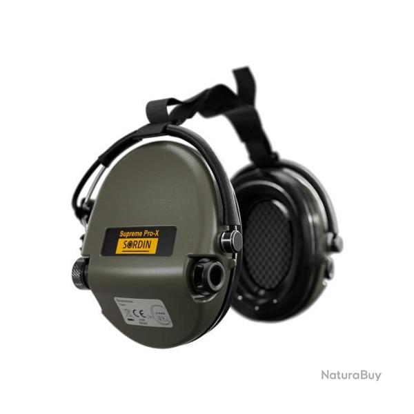 Casque anti-bruit "Suprme Pro-X" serre-nuque Vert