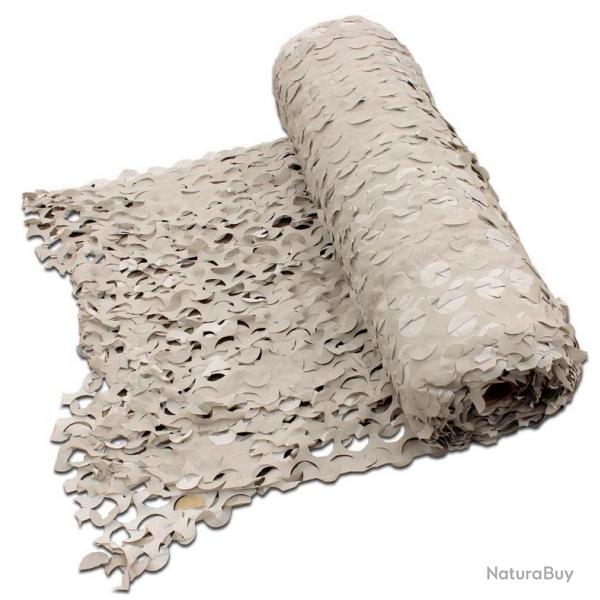 Filet de camouflage Camosystems - Rouleau de 78m (2,20m de large) Blanc