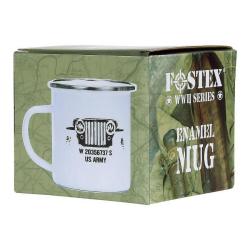 Tasse US Army en &eacute;mail Blanc