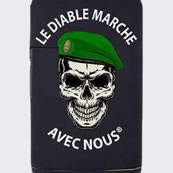 Briquet Tempête - Le Diable Marche Avec Nous - Légion Etrangère