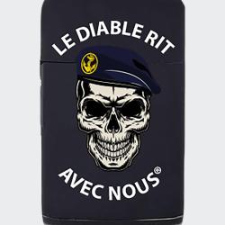 Briquet Tempête - Le Diable Rit Avec Nous - Troupe de Marine