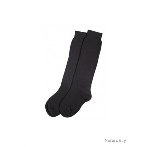 Chaussettes bouclettes Coton Noir 39/42