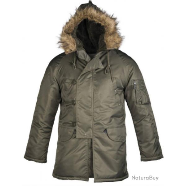 Parka US N3B Vert XS