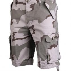Bermuda Délavé Para Camouflage desert XS