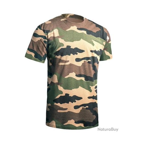 Tee-shirt militaire Strong - 100% coton Cam CE 2XL