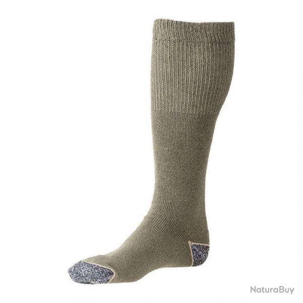 Chaussettes mi-bas de marche en Coton Vert 39/42
