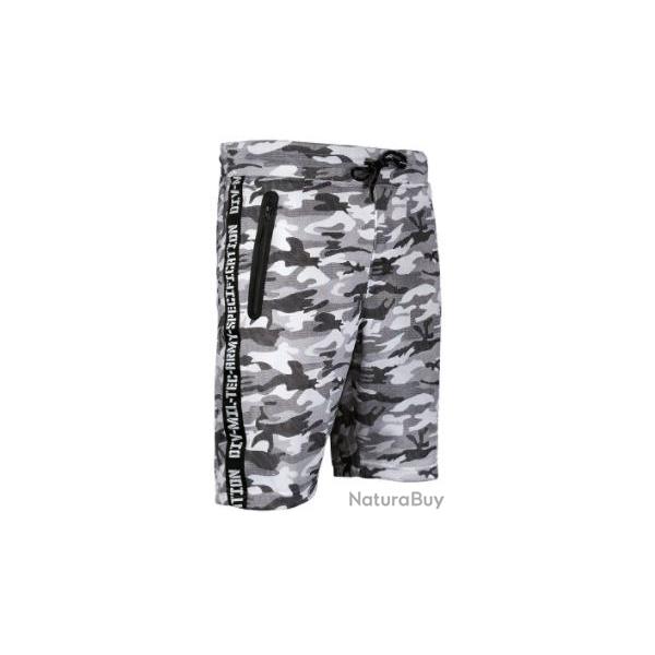 SHORT DE SPORT MIL TEC Urban blanc