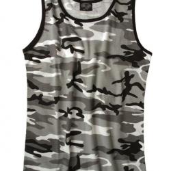 Débardeur 100 Coton Urban blanc