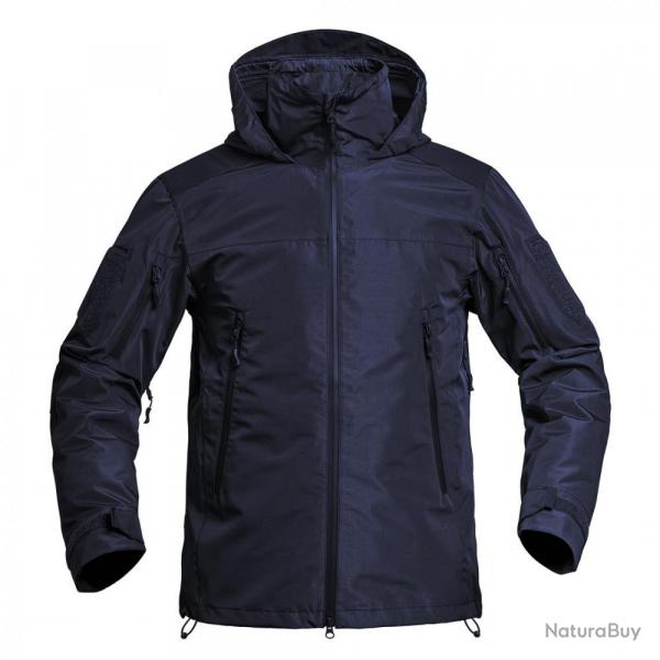 Parka Hardshell Fighter Bleu Marine