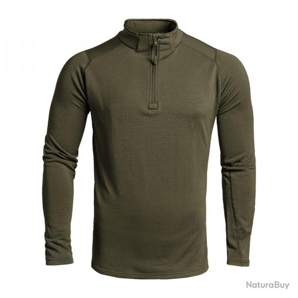 Sweat zippé Thermo Performer 10° à 20° Vert