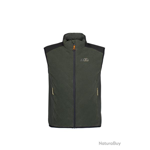 GILET HYBRIDE EN TISSU ANTI-BRUIT - BAKU MAN VEST - ZOTTA FOREST - Vert