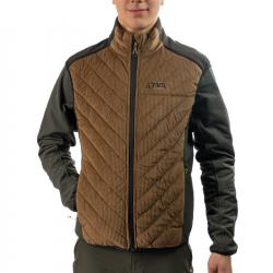 GILET HYBRIDE EN TISSU ANTI-BRUIT - BAKU MAN VEST - ZOTTA FOREST - Brun kaki