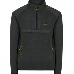 POLAIRE HALF-ZIP MELANGE RENFORCÉE - STONE MAN FLEECE - ZOTTA FOREST - Vert