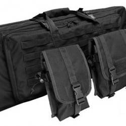 Housse Condor 2 fusils 42" / 109 cm noire