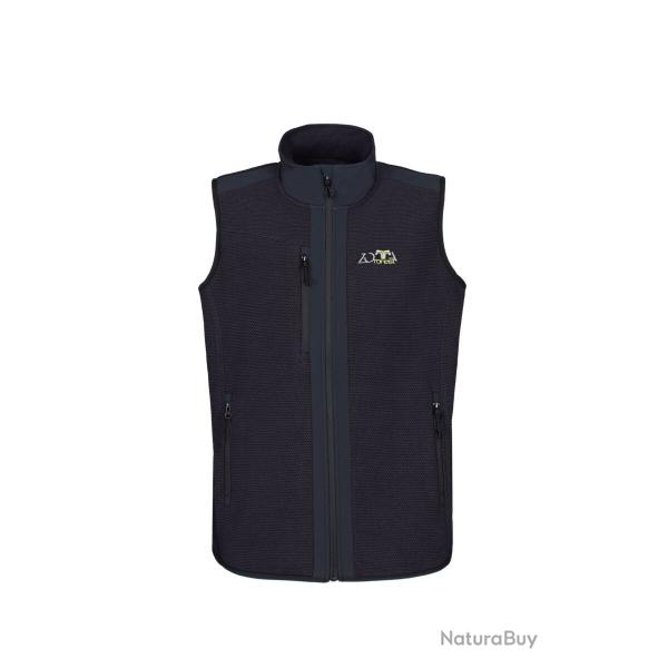 GILET POLAIRE TEXTUR - DRIVE MAN VEST - ZOTTA FOREST - Vert