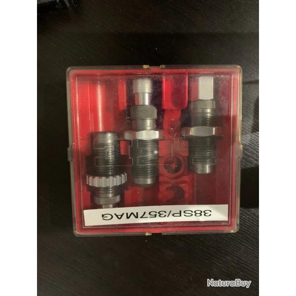 Lee Precision - Jeux 4 outils calibre .38SP-357 MAG