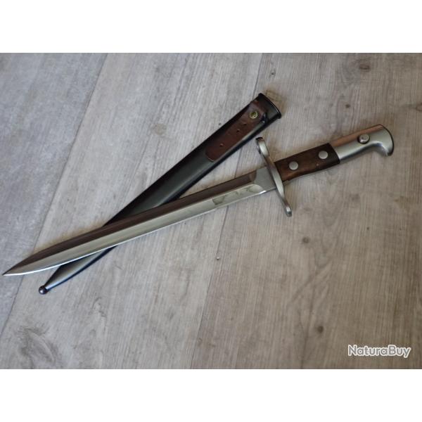 225938 Baionnette Suisse pour fusil Rubin Schmidt Mdle K11 ou K31. Mdle 1918.