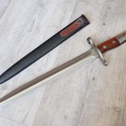 Baionnette Suisse mdle 1918 sans matricule pour fusil Rubin Schmidt Mdle K11 ou K31