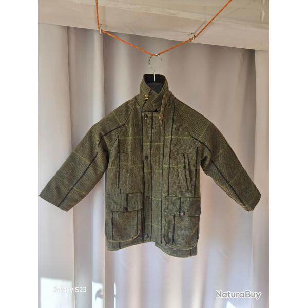 Veste anglaise enfant en tweed 26 mois bon tat pas port trs longtemps.