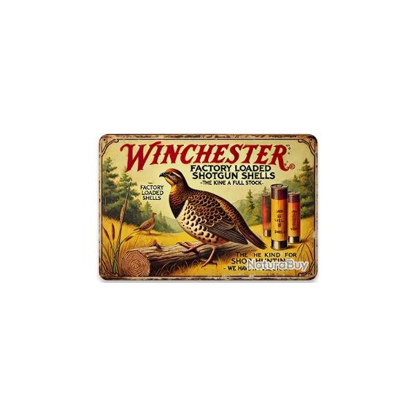 Plaque dcorative vintage winchester V2 LIVRAISON GRATUITE