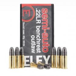 Cartouches - ELEY - Semi Auto Benchrest Outlaw - 22LR (x50)
