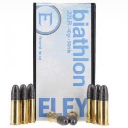 Cartouches - ELEY - Biathlon club - 22LR (x50)