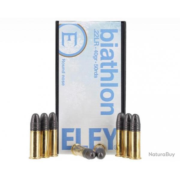 Cartouches - ELEY - Biathlon club - 22LR (x50)