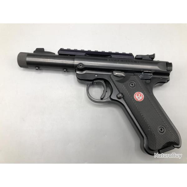 Pistolet RUGER MARK IV TACTICAL .22LR 4.40" 10CPS BRONZE FILETE 1/2-28" + MDS d'occasion