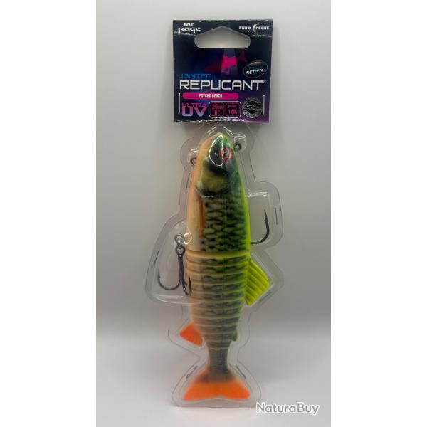 Leurre Fox Rage Replicant Jointed Ultra UV 20cm 120g Psycho Roach