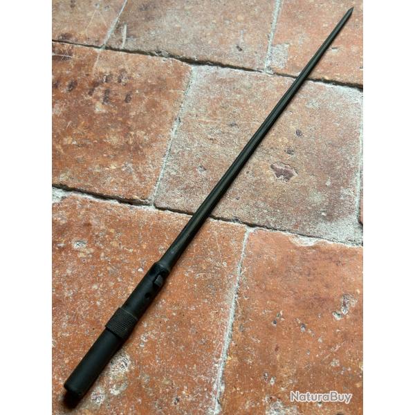 Baonnette franaise MAS 36 2eme type moletage oblique - WW2 (2)