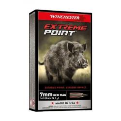 1 Boite de Balles Winchester Calibre 7mm REM MAG Extreme Point 140gr