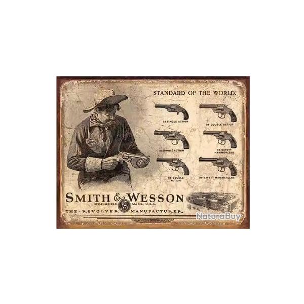 Plaque dcorative vintage M smith&wesson LIVRAISON GRATUITE