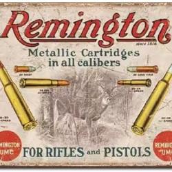 Plaque décorative vintage M remingtonV1 LIVRAISON GRATUITE