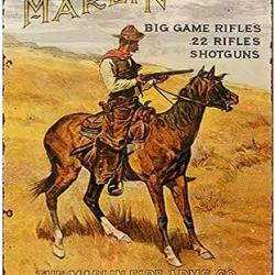 Plaque décorative vintage L marlin V1 LIVRAISON GRATUITE