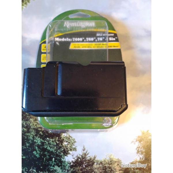 Neuf !Chargeur Remington 7600  pompe Cal 35 whelen,280remington,270,30.06