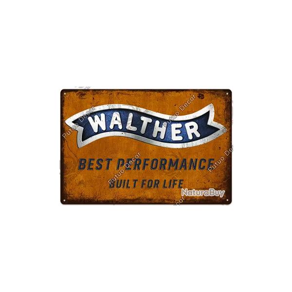 Plaque dcorative vintage walther V1 LIVRAISON GRATUITE