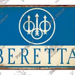 Plaque décorative vintage beretta V1 LIVRAISON GRATUITE