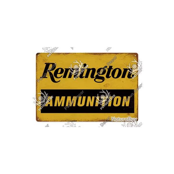 Plaque dcorative vintage remington V1 LIVRAISON GRATUITE