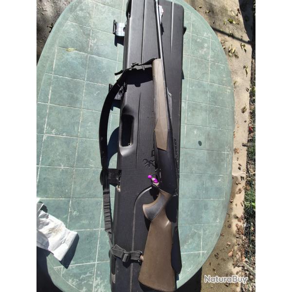 Carabine Browning Bar mk3 campo HC black Brown adjustable fileté 300 win mag