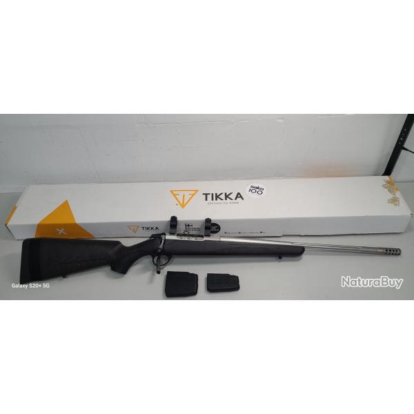 OCCASION !!! TIKKA T3X ROUGHTECH  CALIBRE 30.06 AVEC COLLIER WARNE DIAMÈTRE 30