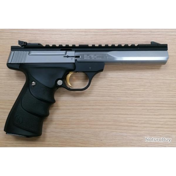 Pistolet Semi-Automatique BROWNING Buck Mark Black calibre 22Lr